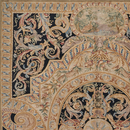 8031 Hand Knotted Savonnerie Carpet