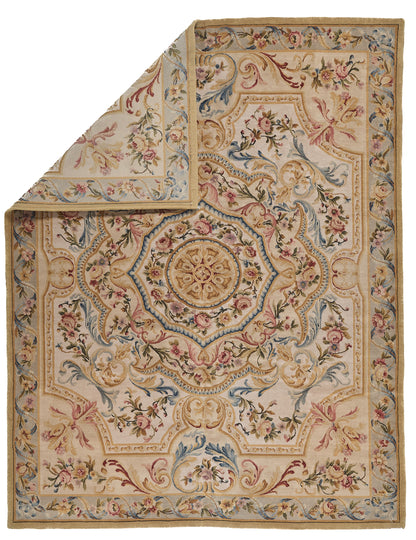 8033 Hand Knotted Savonnerie Carpet