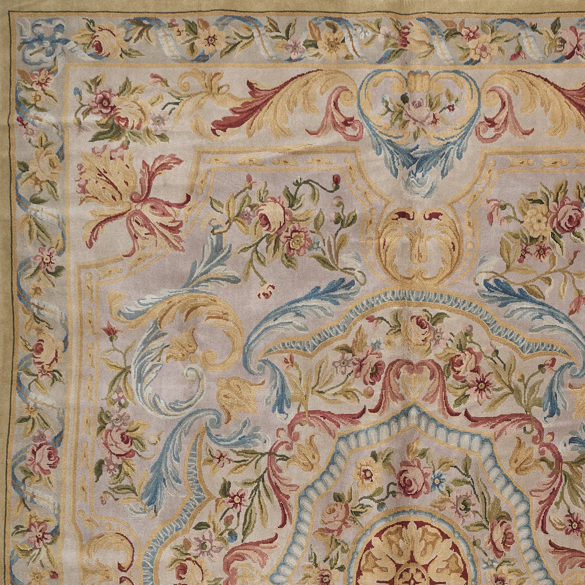 8035 Hand Knotted Savonnerie Carpet