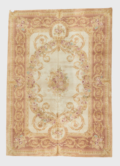 8038 Hand Knotted Savonnerie Carpet