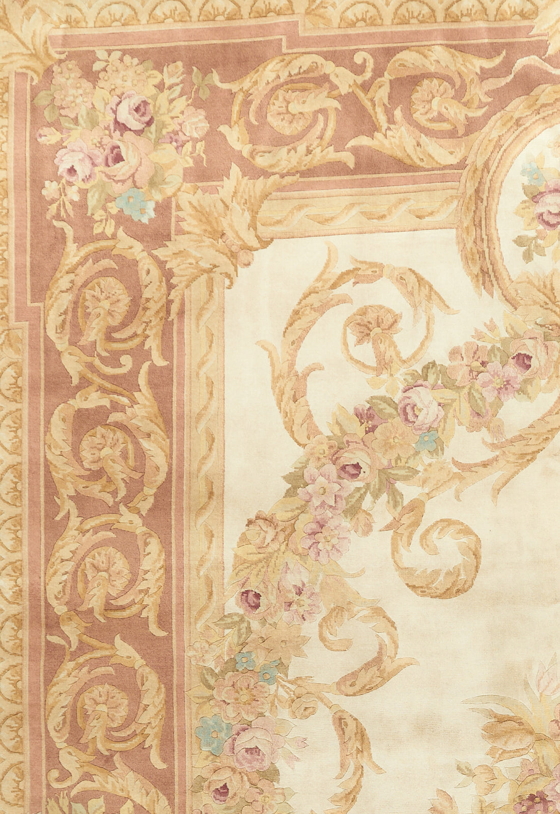 8038 Hand Knotted Savonnerie Carpet