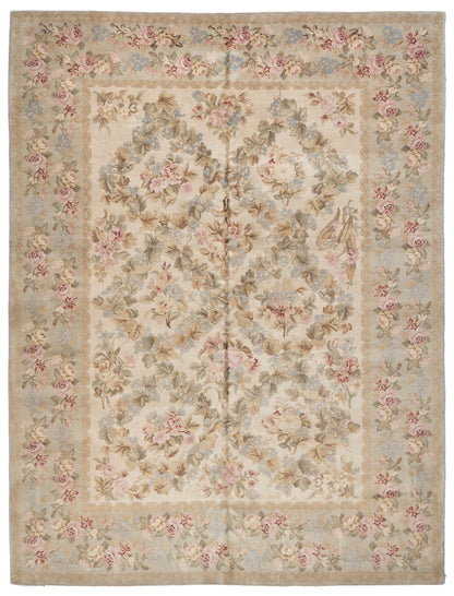 8039 Hand Knotted Savonnerie Carpet