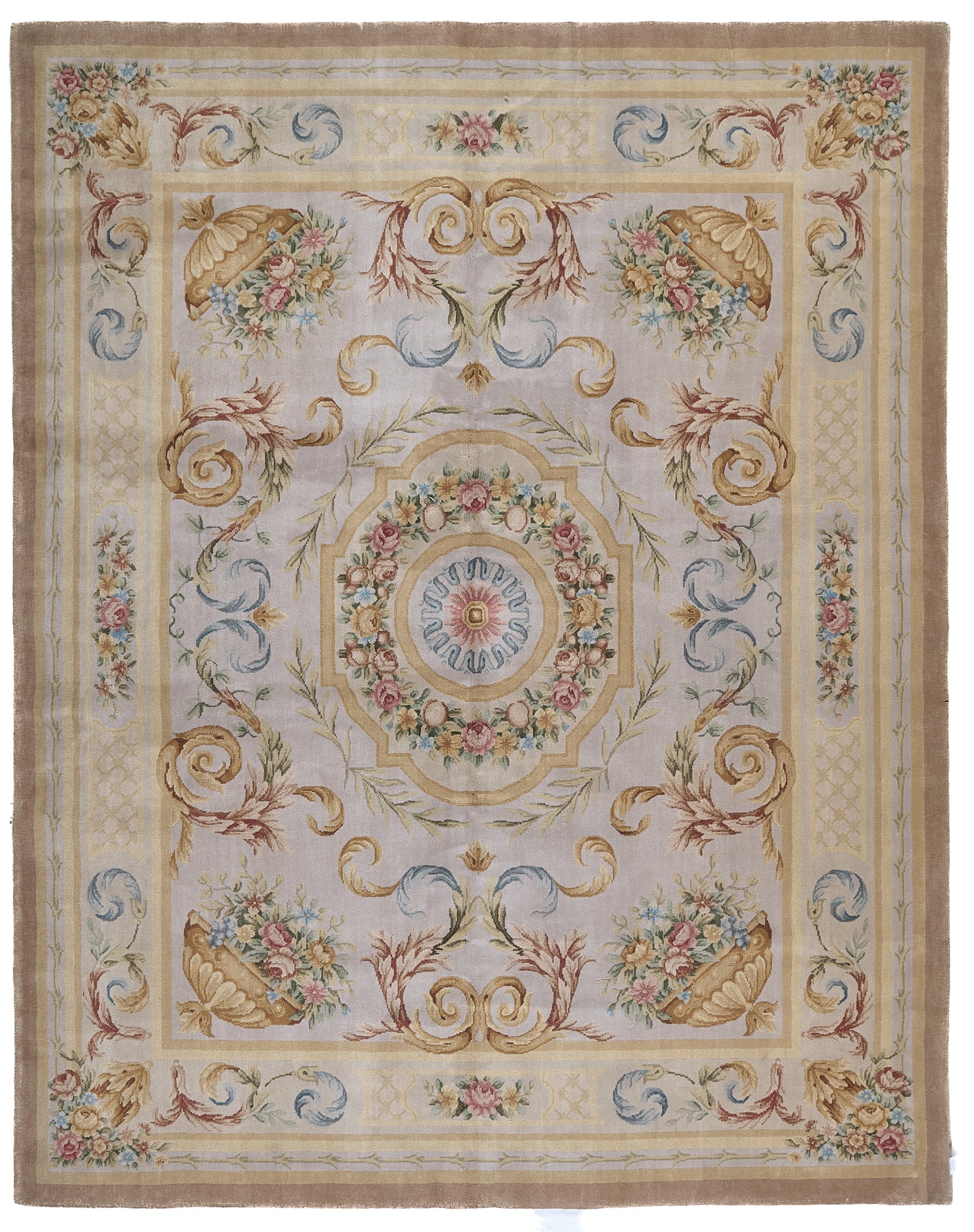 8040 Hand Knotted Savonnerie Carpet