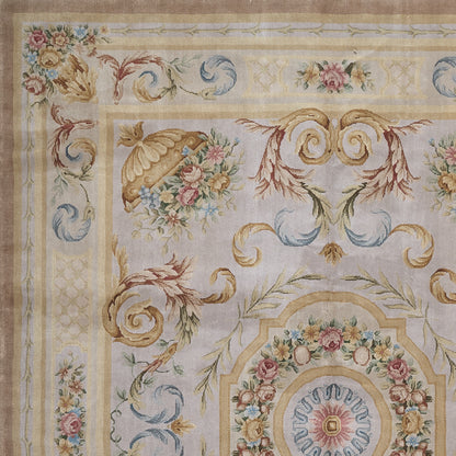 8040 Hand Knotted Savonnerie Carpet