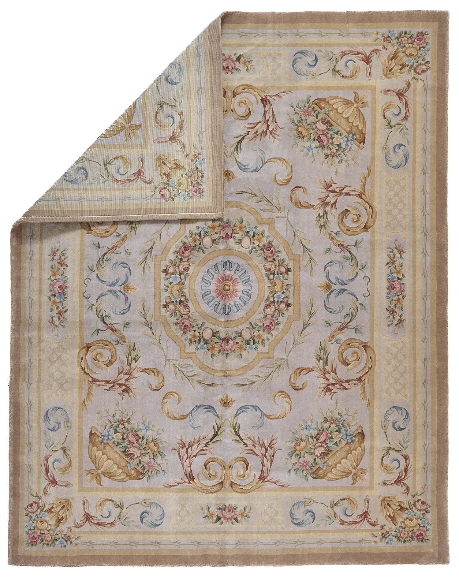 8040 Hand Knotted Savonnerie Carpet