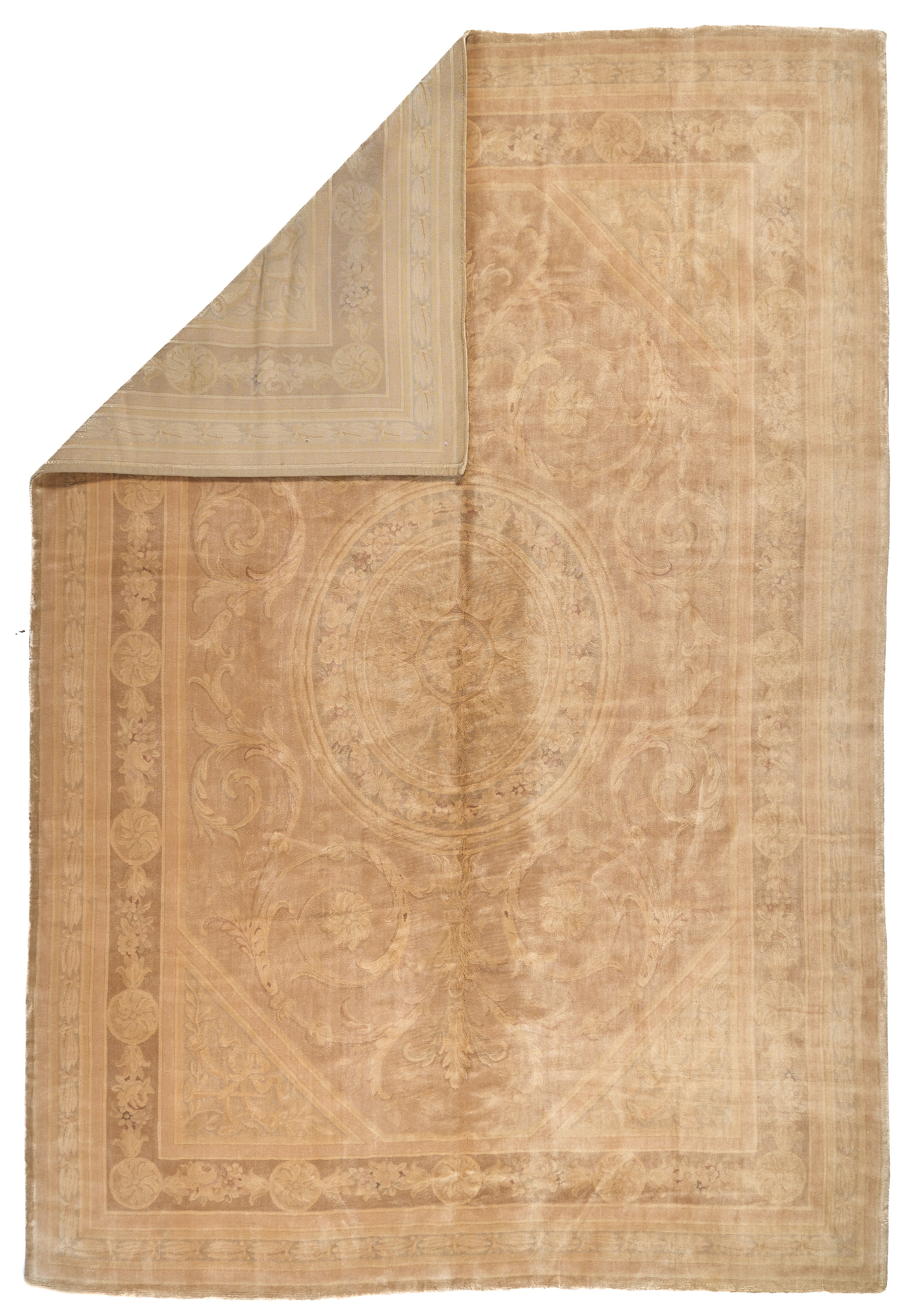 8041 Hand Knotted Savonnerie Carpet