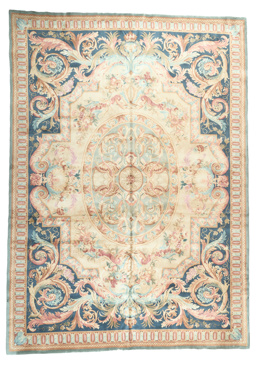 8042 Hand Knotted Savonnerie Carpet