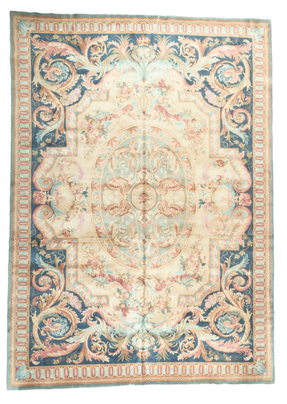 8042 Hand Knotted Savonnerie Carpet