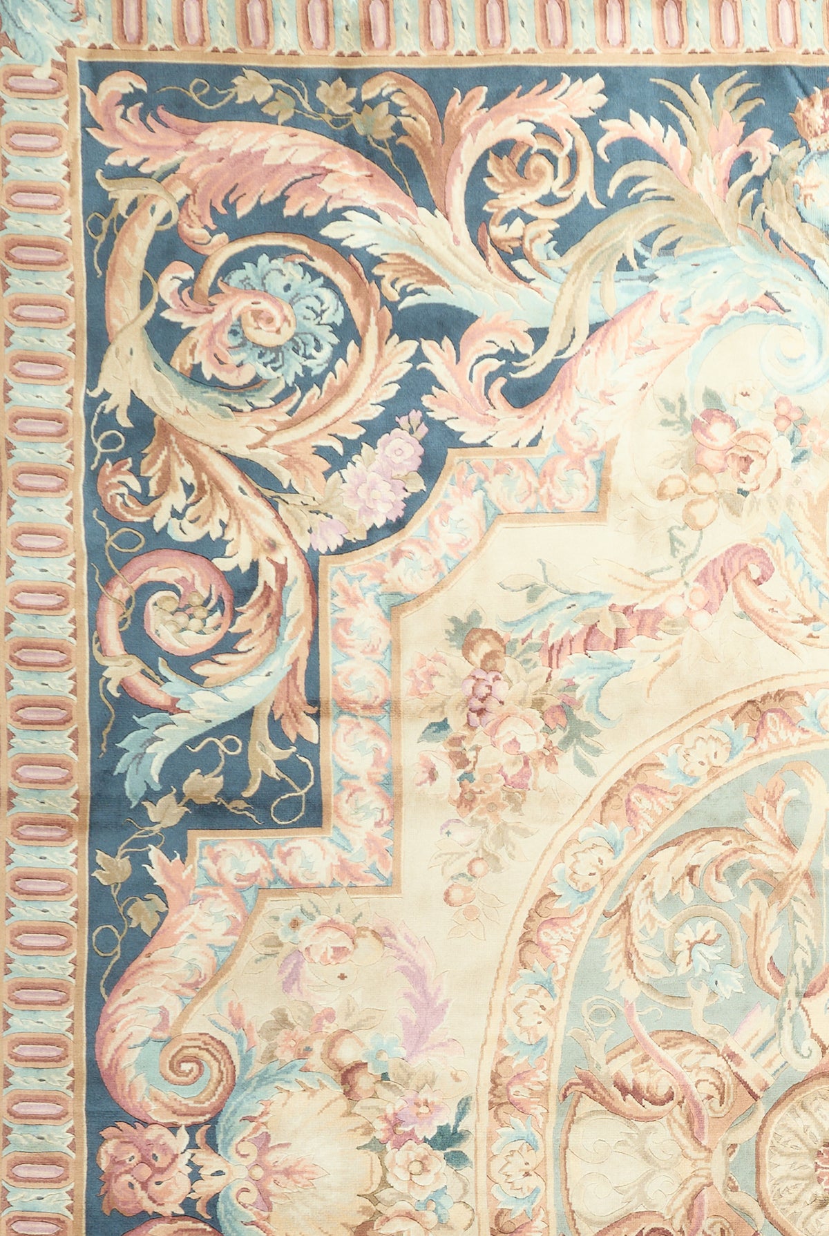 8042 Hand Knotted Savonnerie Carpet