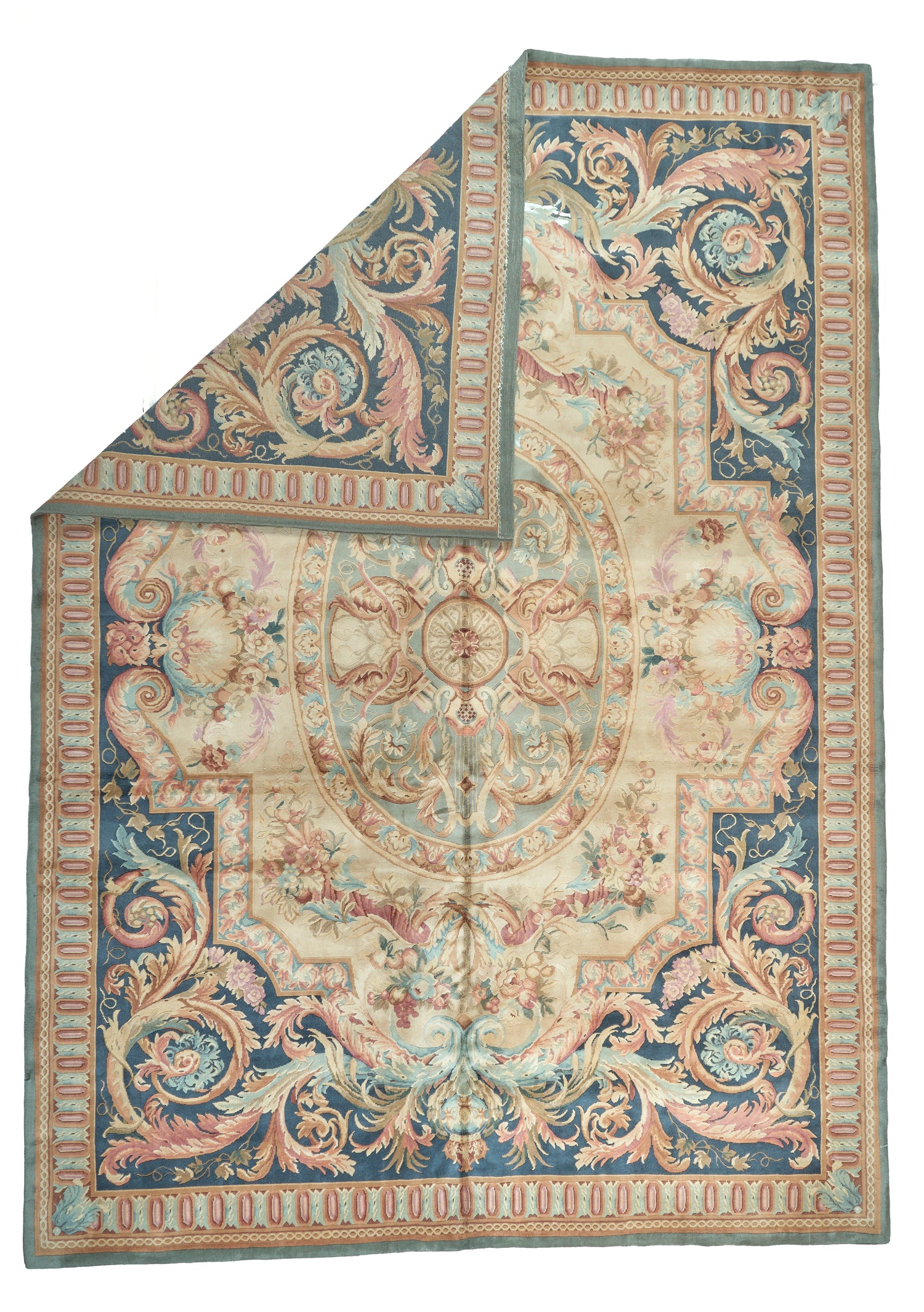 8042 Hand Knotted Savonnerie Carpet