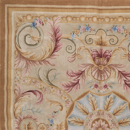 8044 Hand Knotted Savonnerie Carpet
