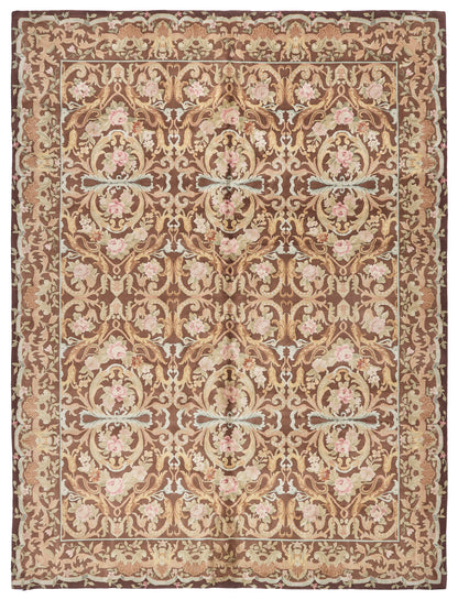 8045 Hand Knotted Savonnerie Carpet