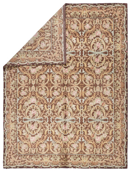 8045 Hand Knotted Savonnerie Carpet
