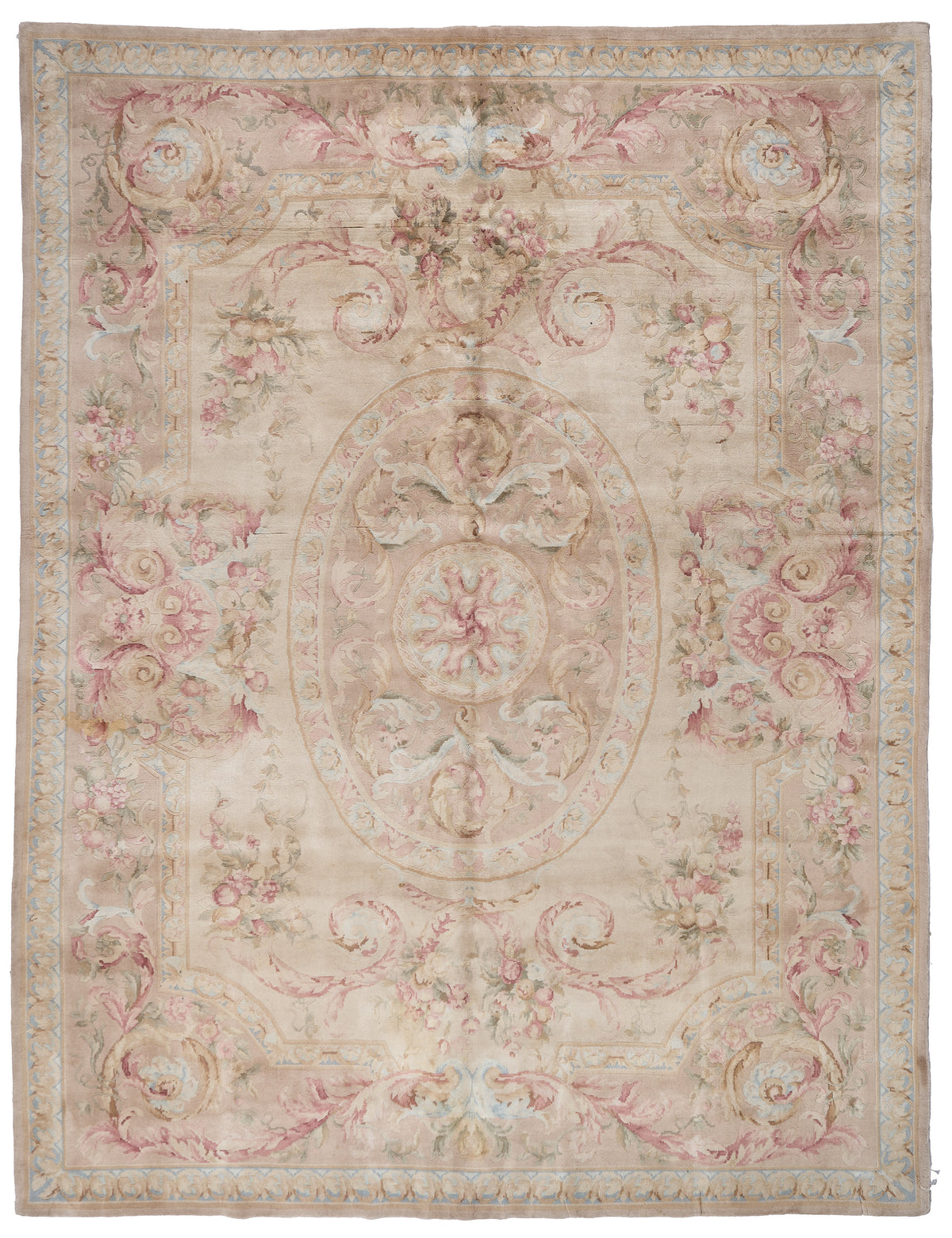 8047 Hand Knotted Savonnerie Carpet