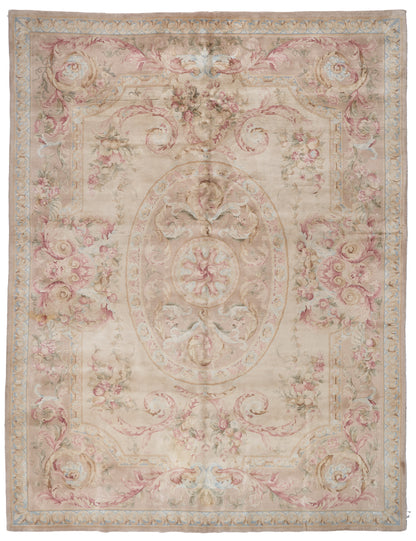 8047 Hand Knotted Savonnerie Carpet