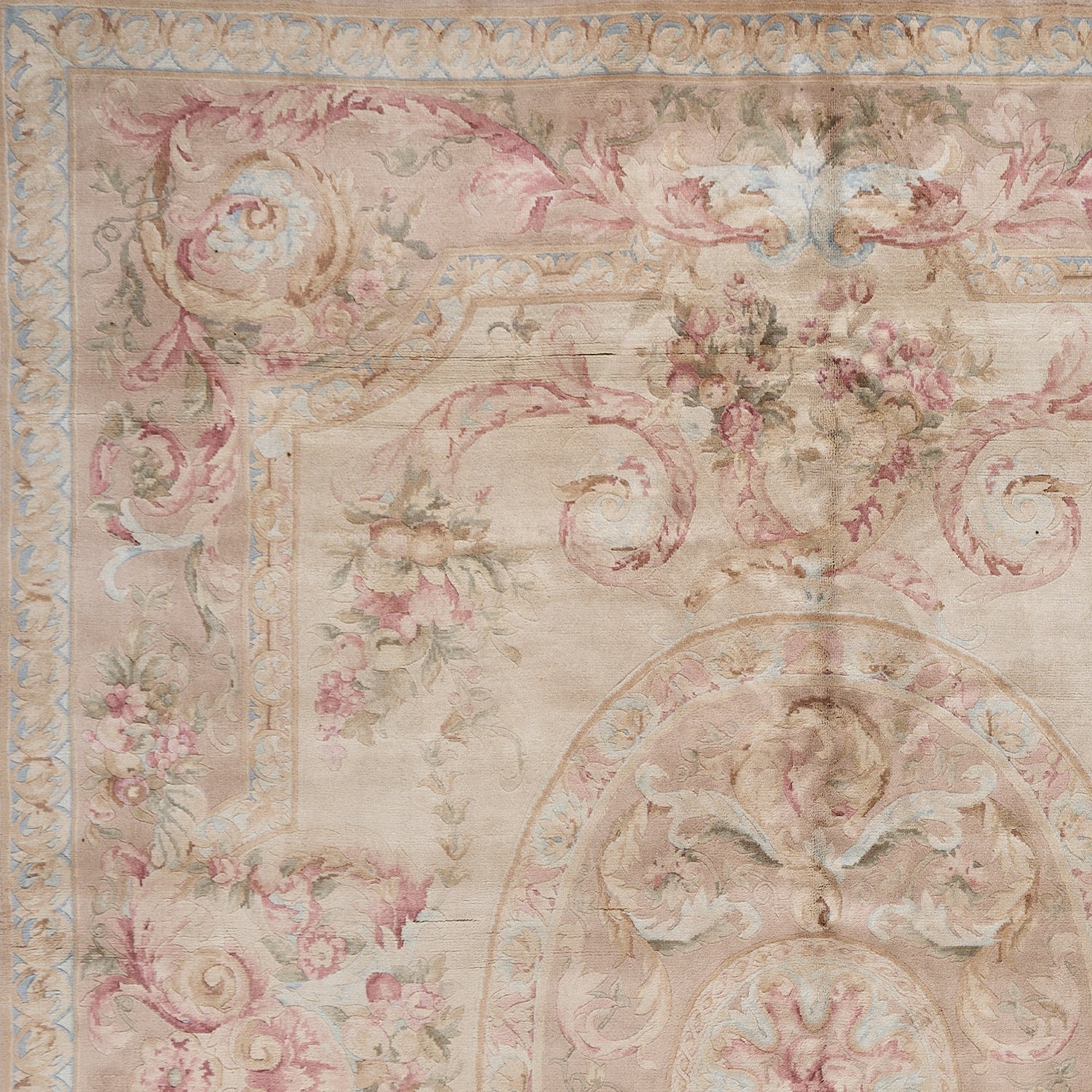 8047 Hand Knotted Savonnerie Carpet