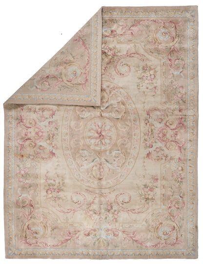 8047 Hand Knotted Savonnerie Carpet