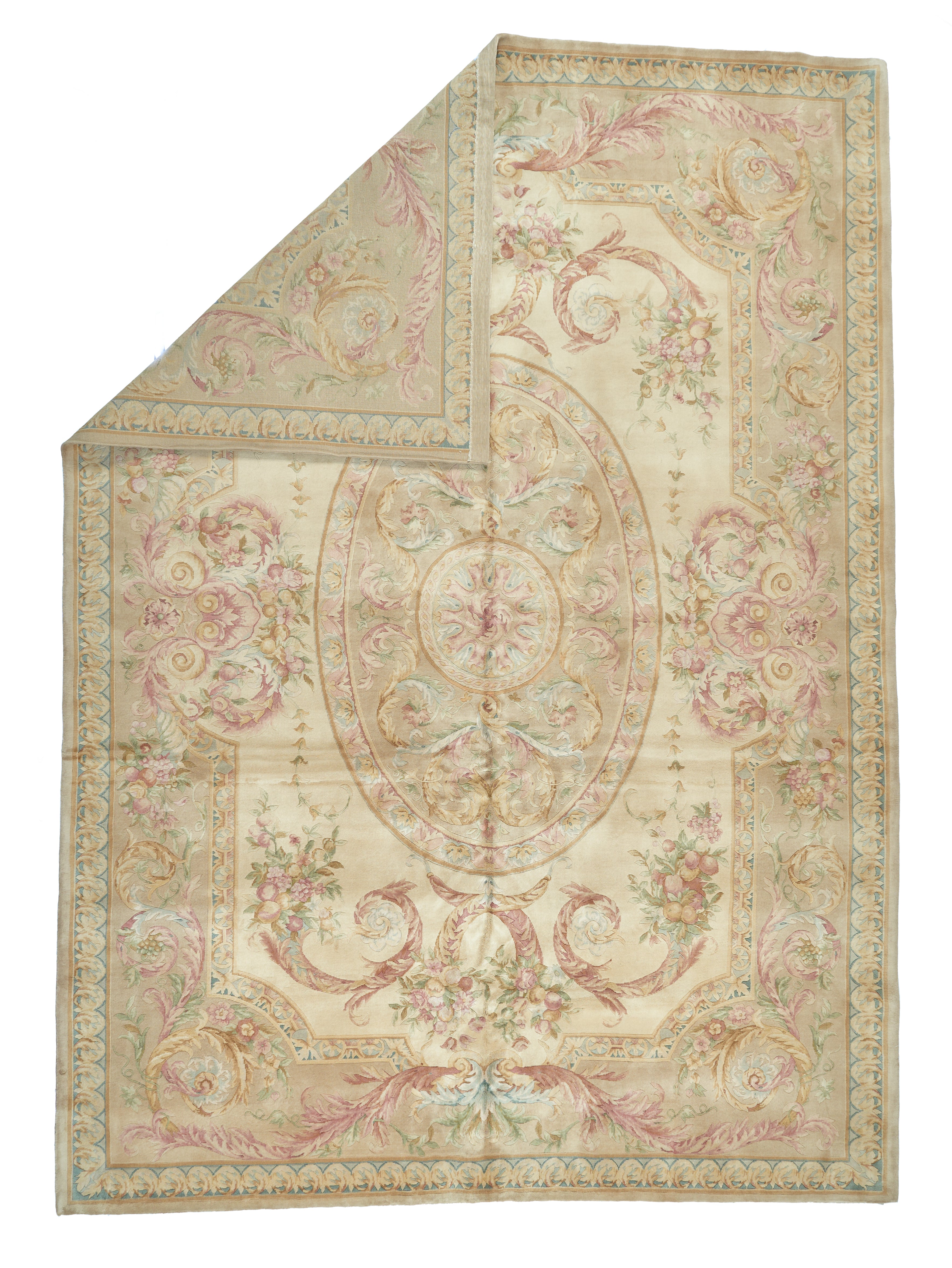 8048 Hand Knotted Savonnerie Carpet