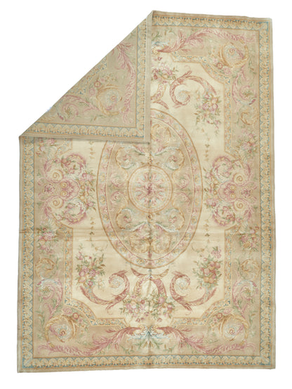 8048 Hand Knotted Savonnerie Carpet