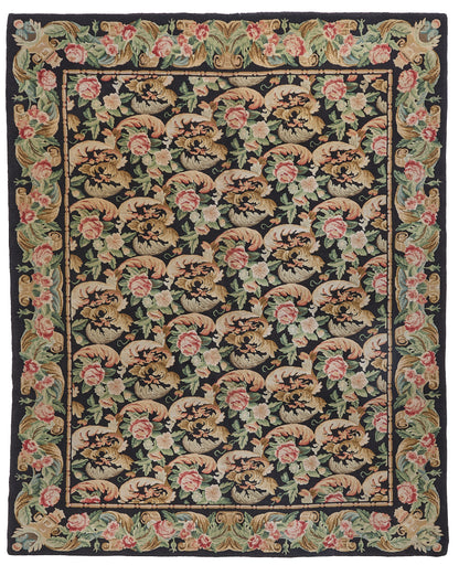8049 Hand Knotted Savonnerie Carpet