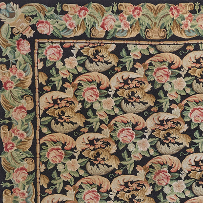 8049 Hand Knotted Savonnerie Carpet
