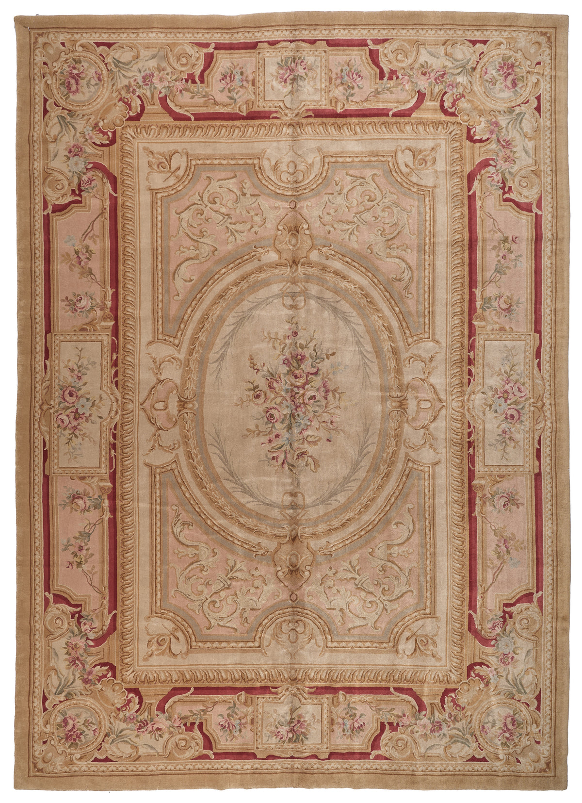 8050 Hand Knotted Savonnerie Carpet