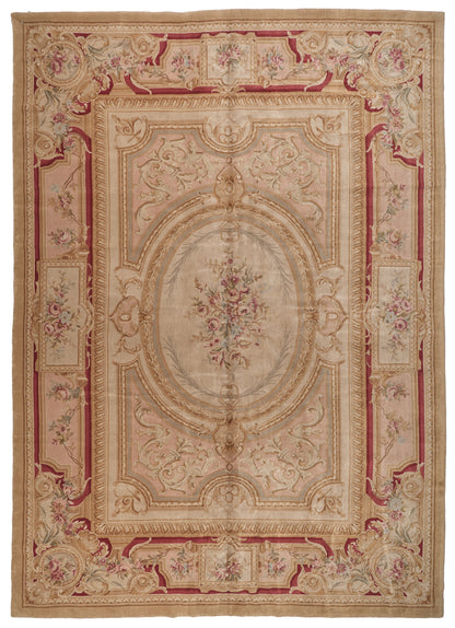 8050 Hand Knotted Savonnerie Carpet