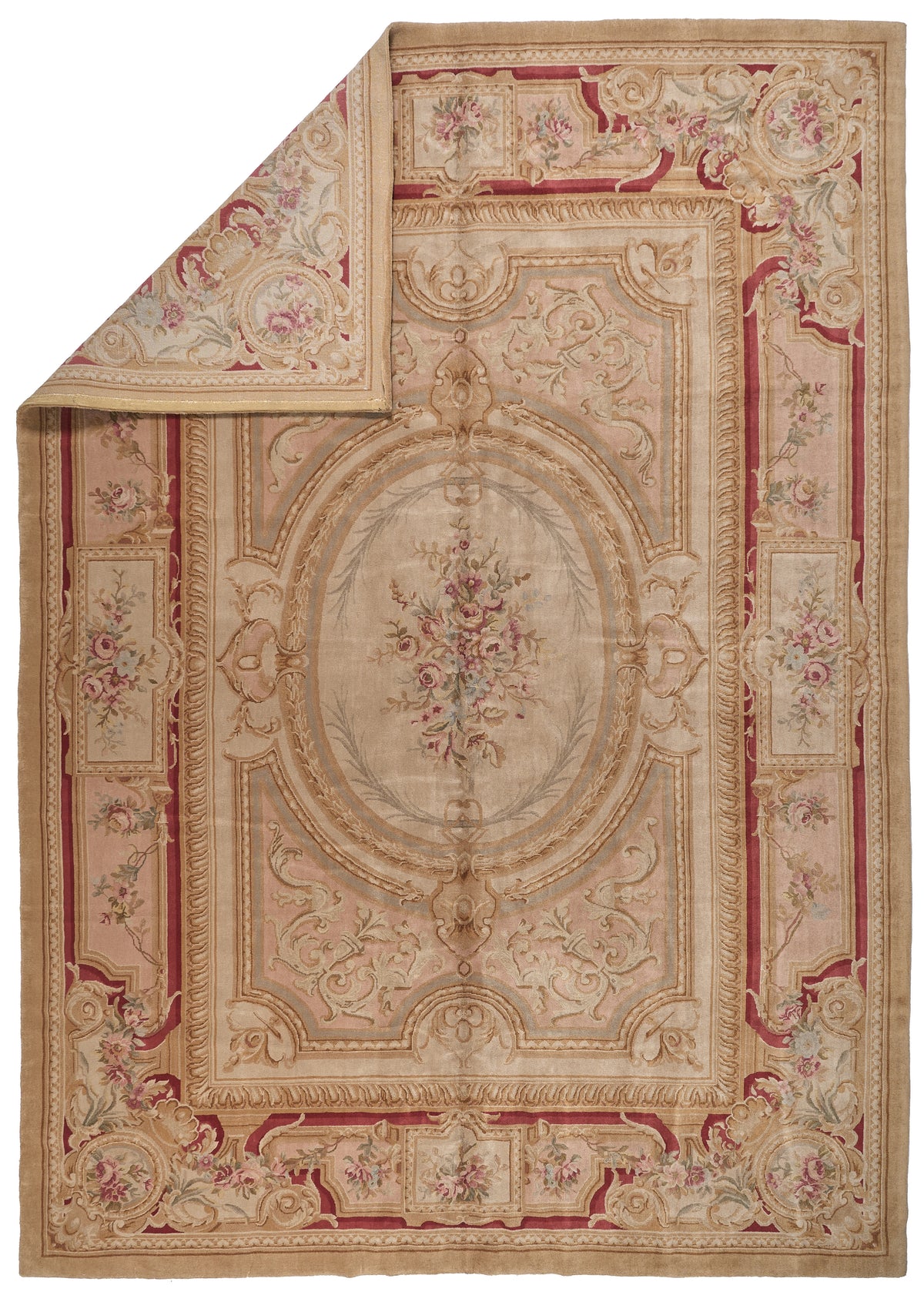 8050 Hand Knotted Savonnerie Carpet