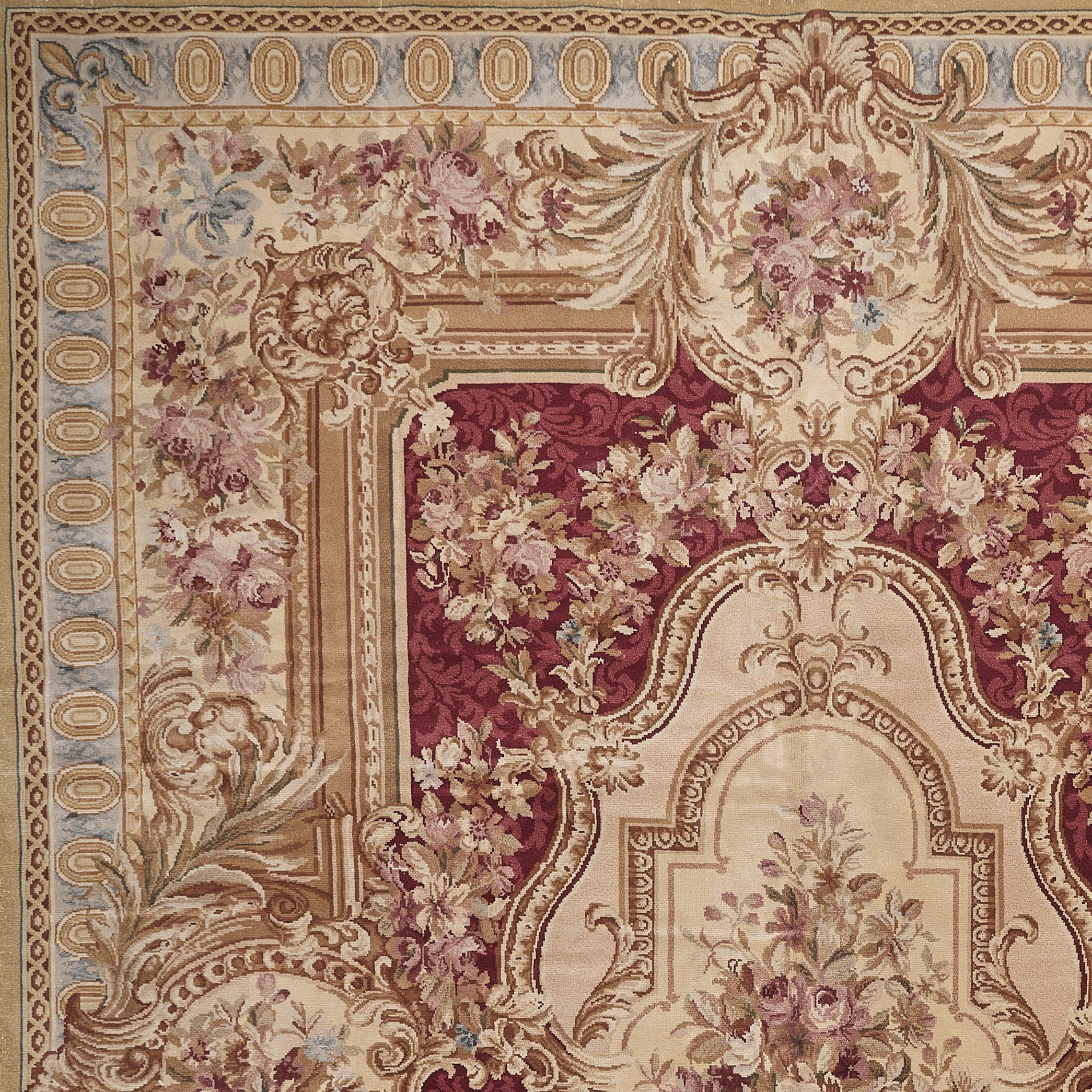 8051 Hand Knotted Savonnerie Carpet