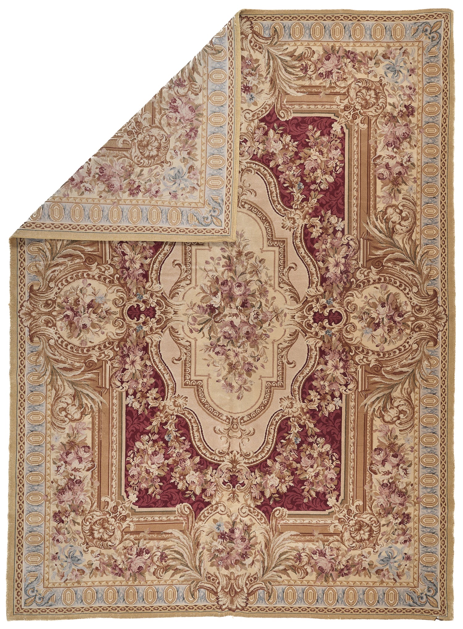 8051 Hand Knotted Savonnerie Carpet
