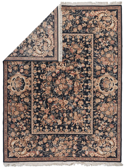 8052 Hand Knotted Savonnerie Carpet