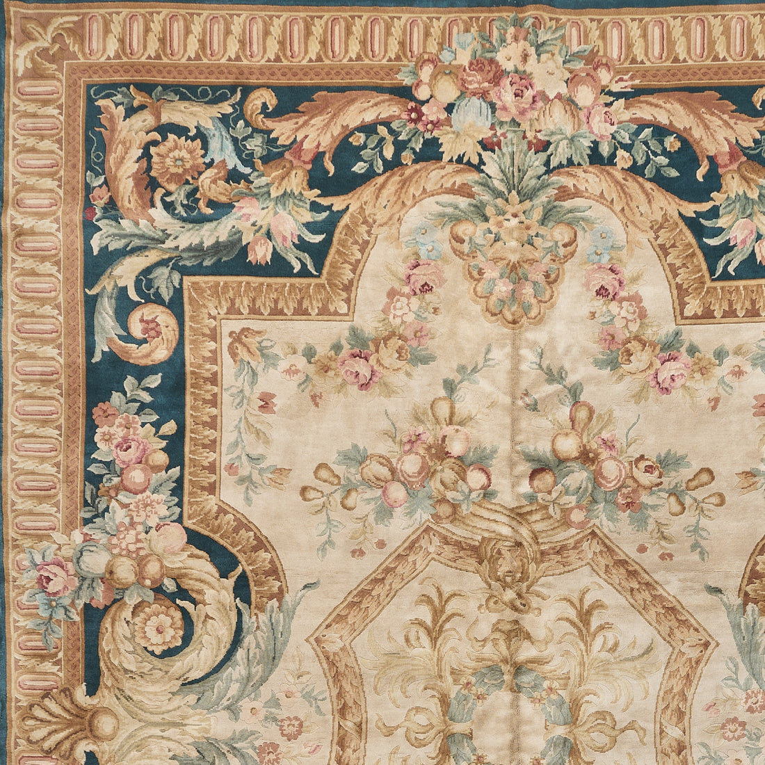 8054 Hand Knotted Savonnerie Carpet