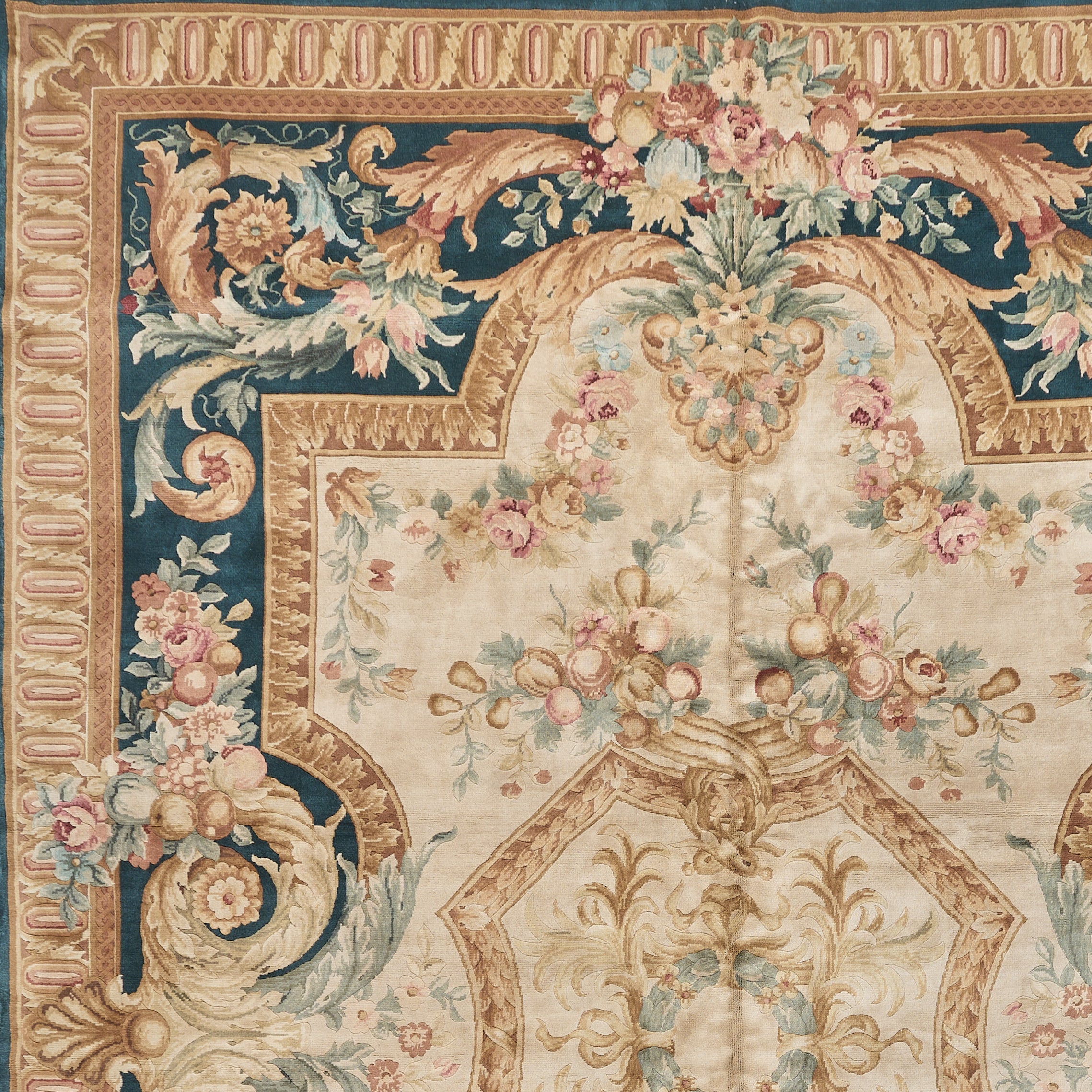 8054 Hand Knotted Savonnerie Carpet
