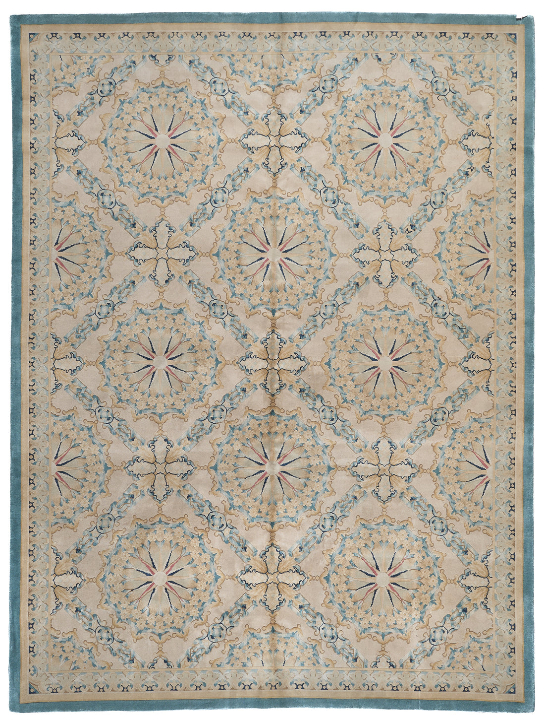 8056 Hand Knotted Savonnerie Carpet