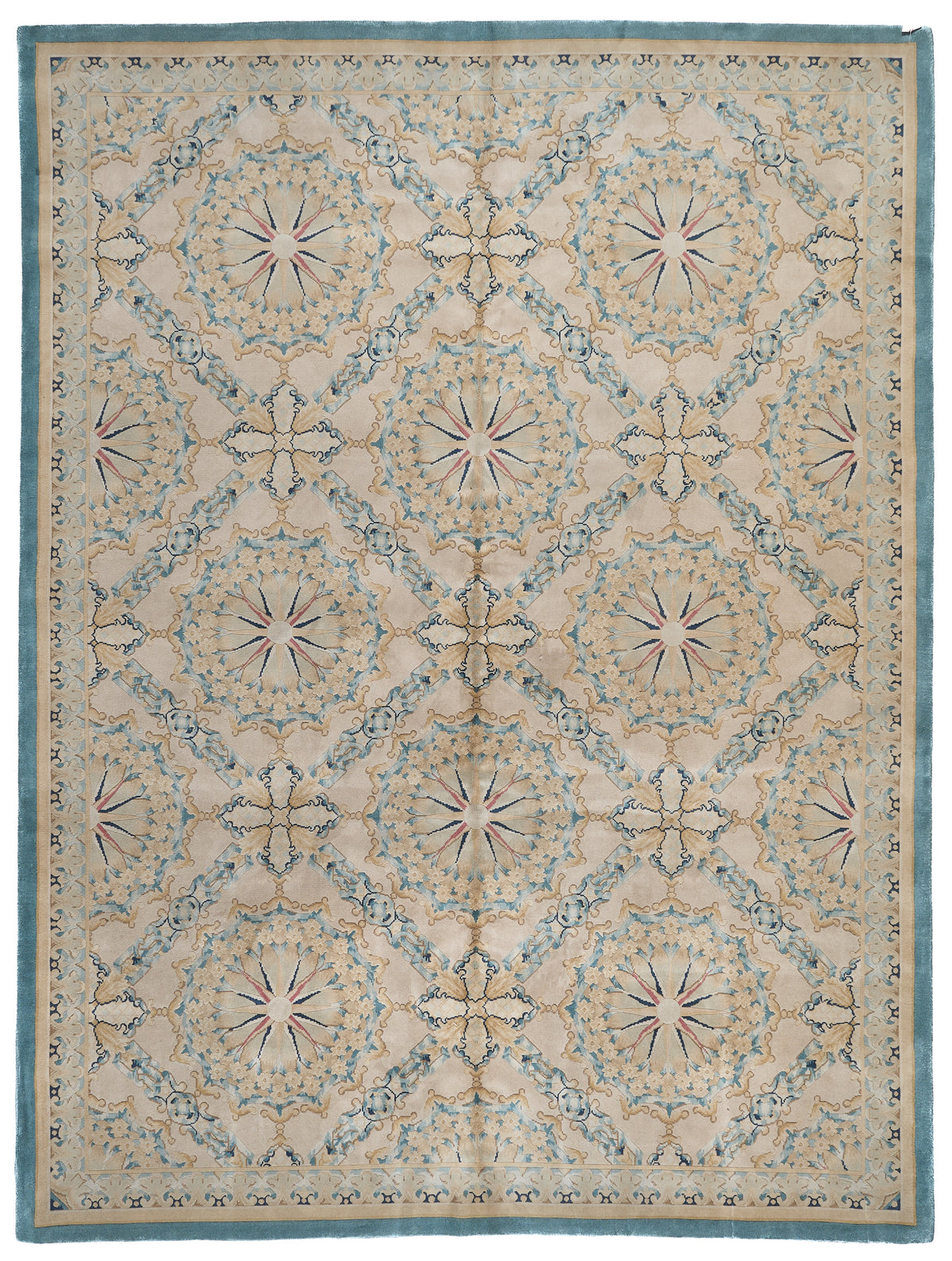 8056 Hand Knotted Savonnerie Carpet
