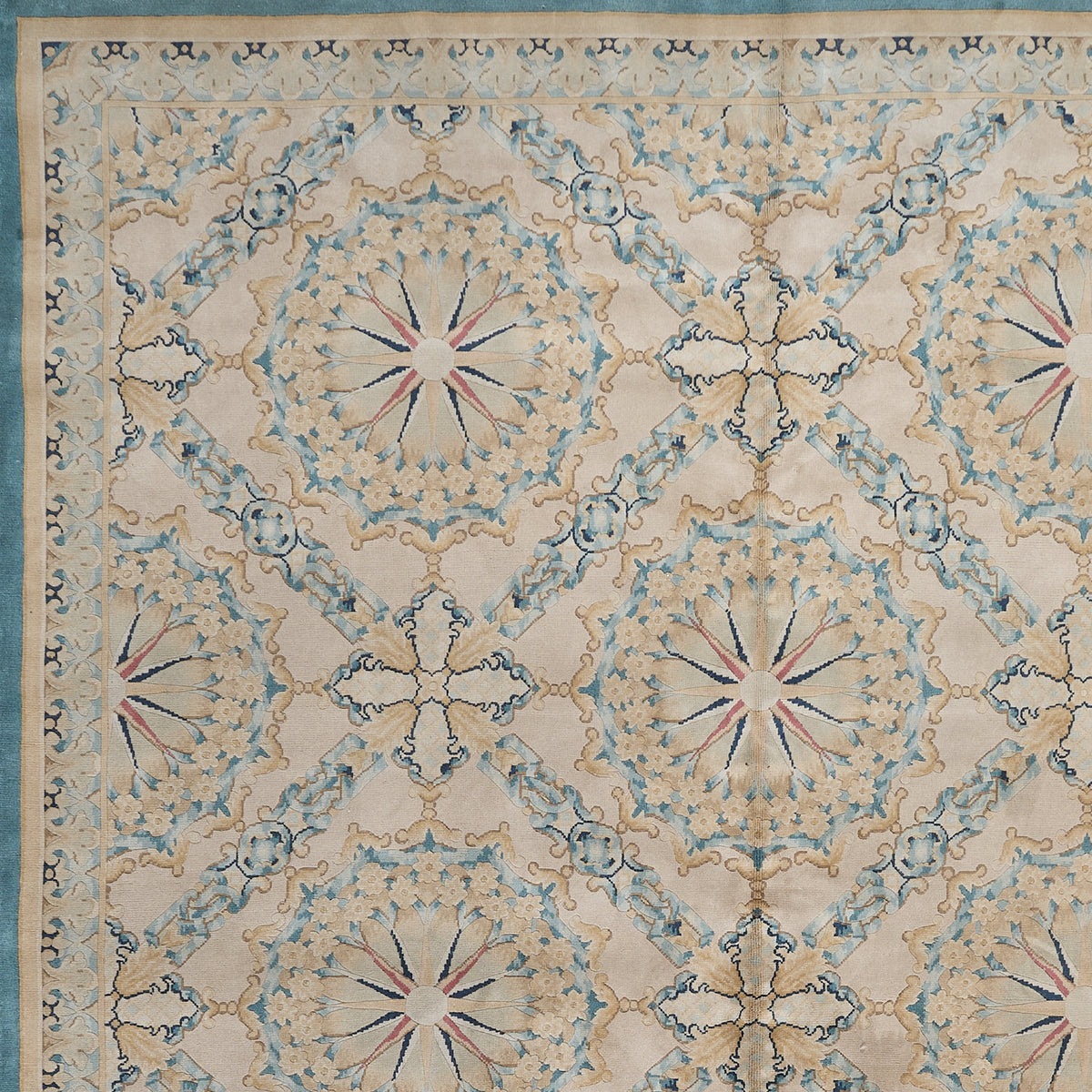 8056 Hand Knotted Savonnerie Carpet