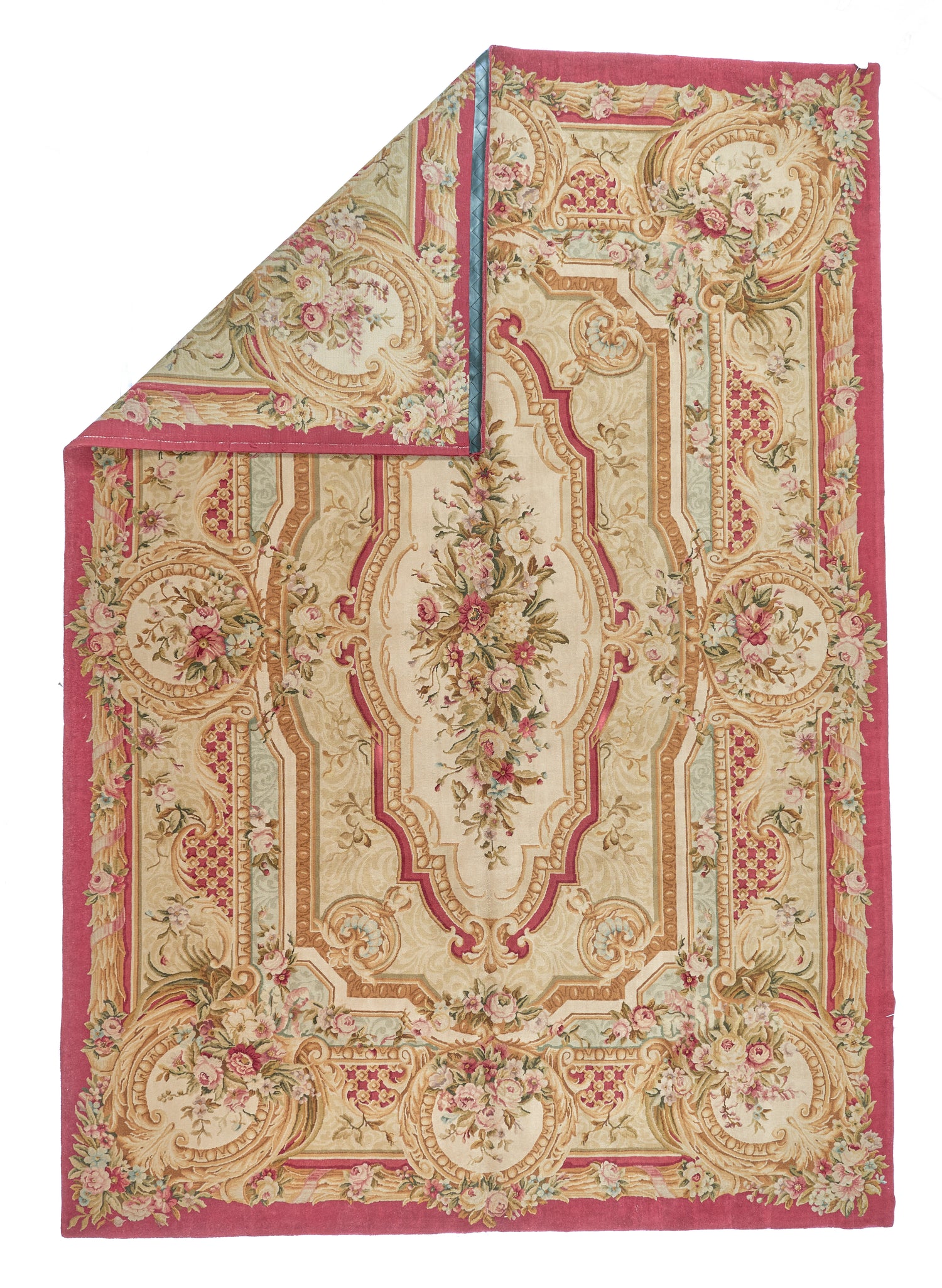8057 Hand Knotted Savonnerie Carpet