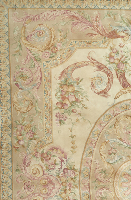 8060 Hand Knotted Savonnerie Carpet