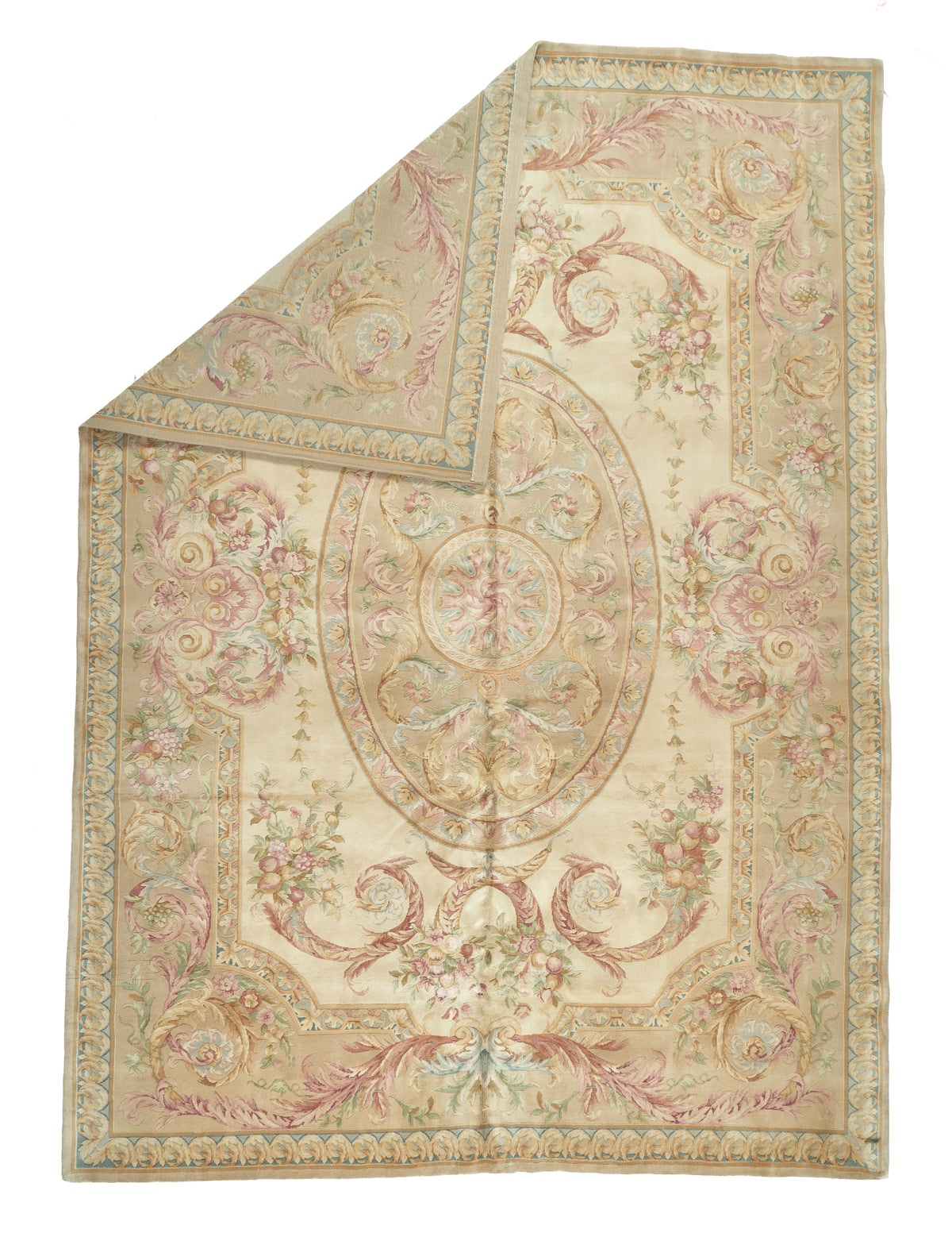 8060 Hand Knotted Savonnerie Carpet