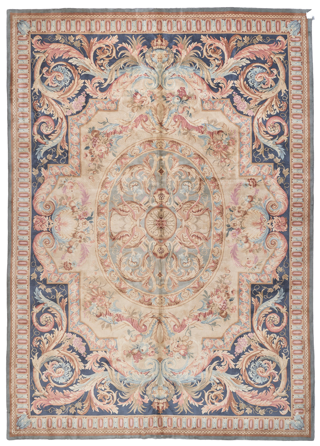 8061 Hand Knotted Savonnerie Carpet