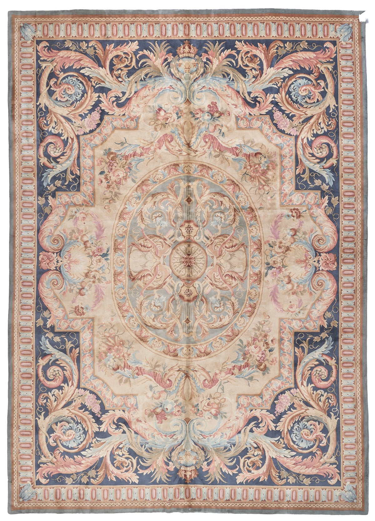 8061 Hand Knotted Savonnerie Carpet