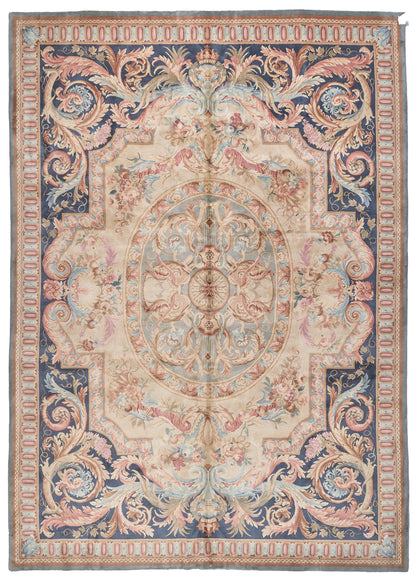 8061 Hand Knotted Savonnerie Carpet