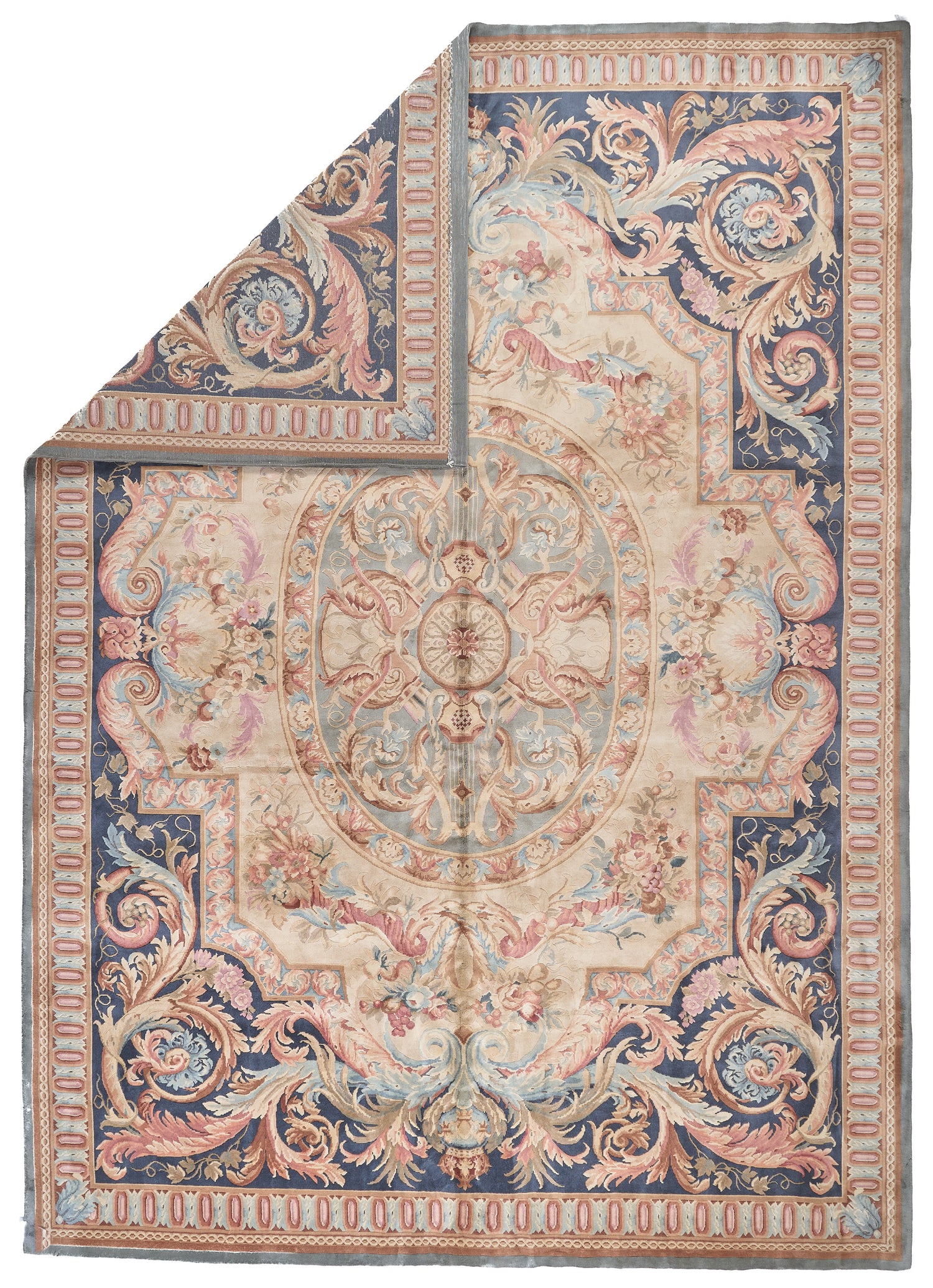 8061 Hand Knotted Savonnerie Carpet