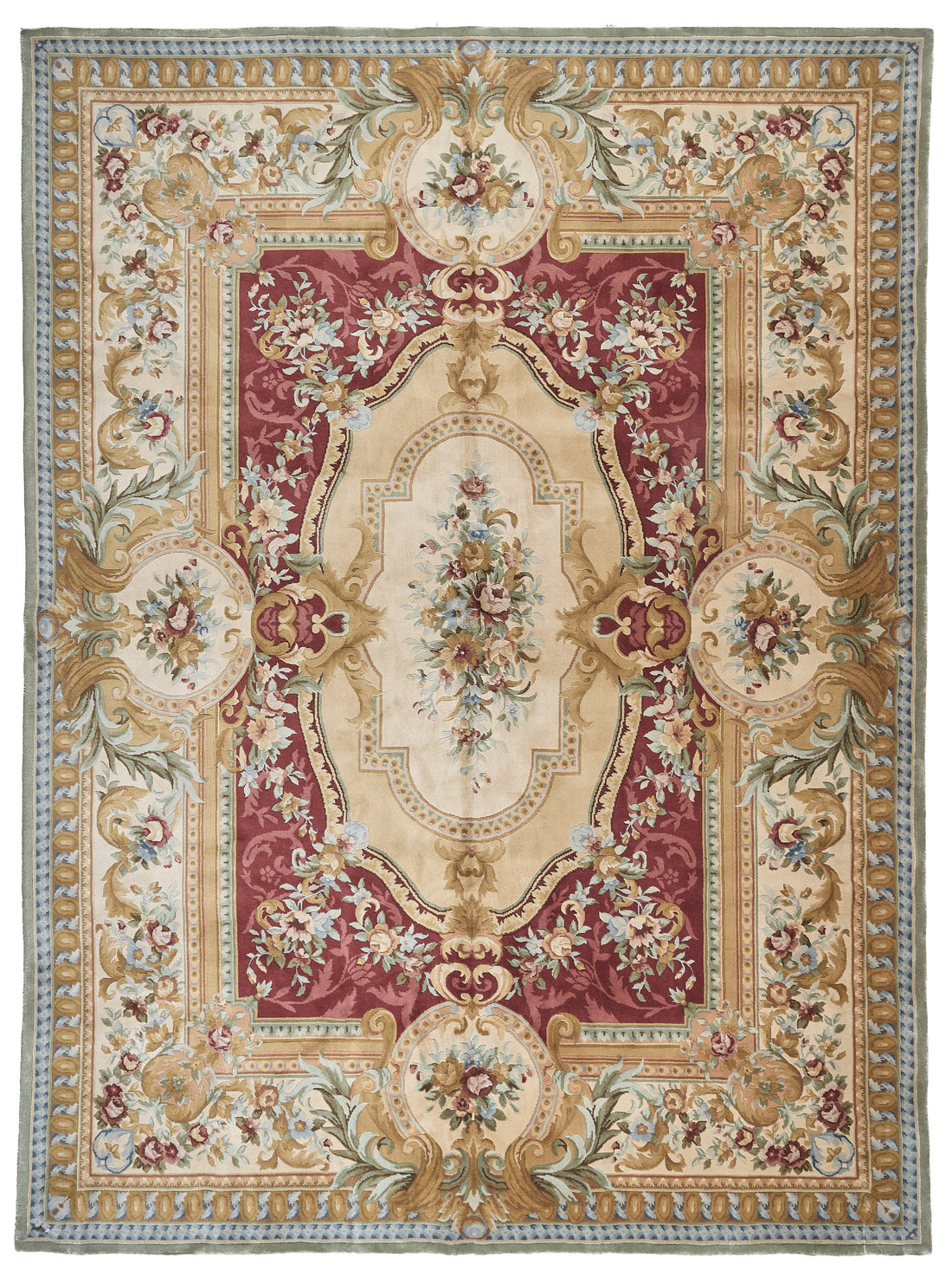 8062 Hand Knotted Savonnerie Carpet