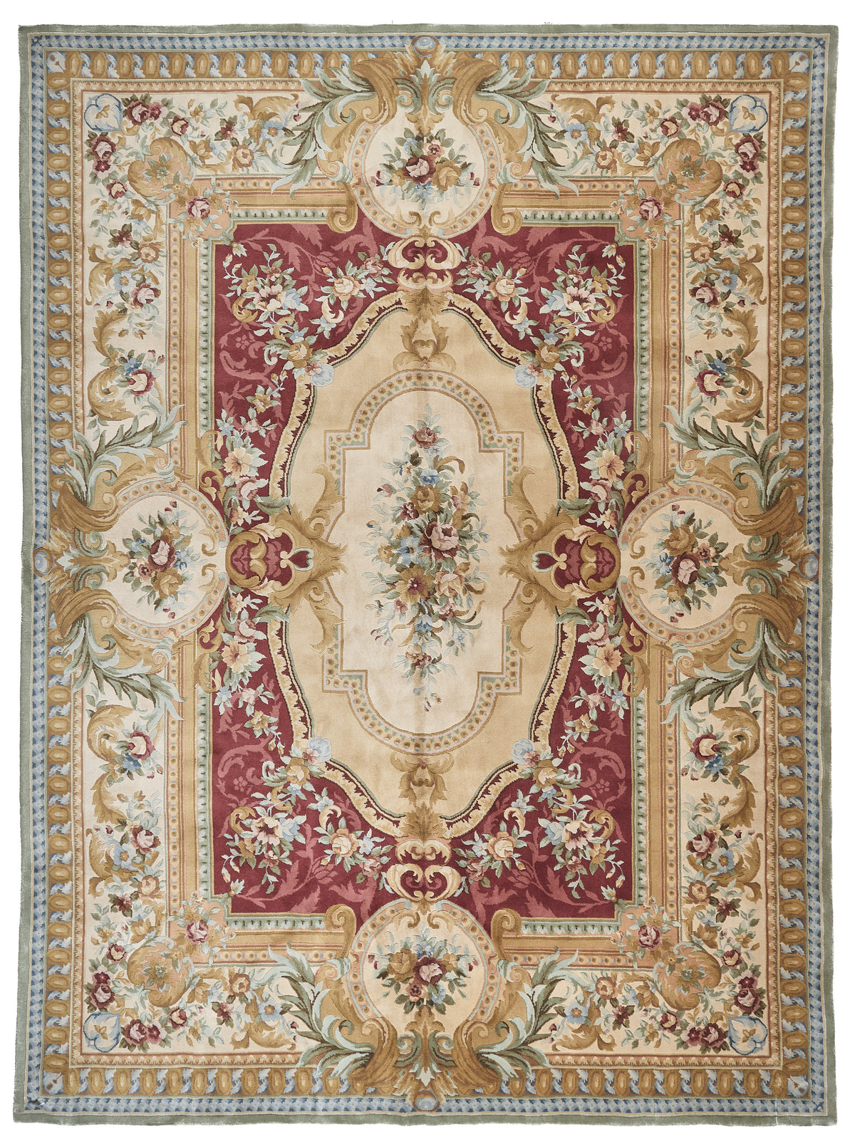 8062 Hand Knotted Savonnerie Carpet