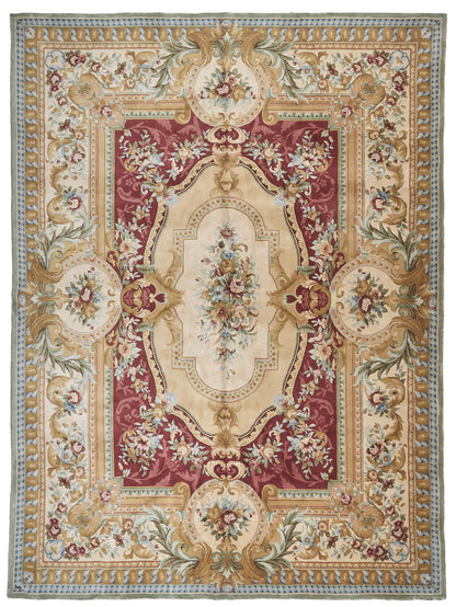 8062 Hand Knotted Savonnerie Carpet