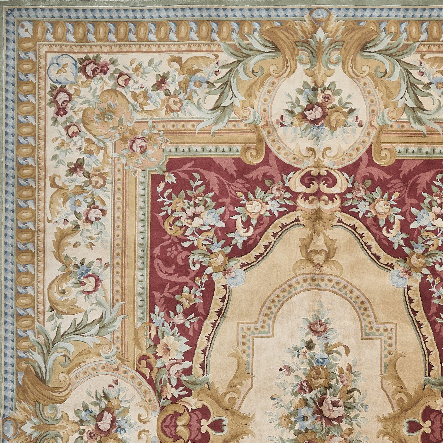 8062 Hand Knotted Savonnerie Carpet