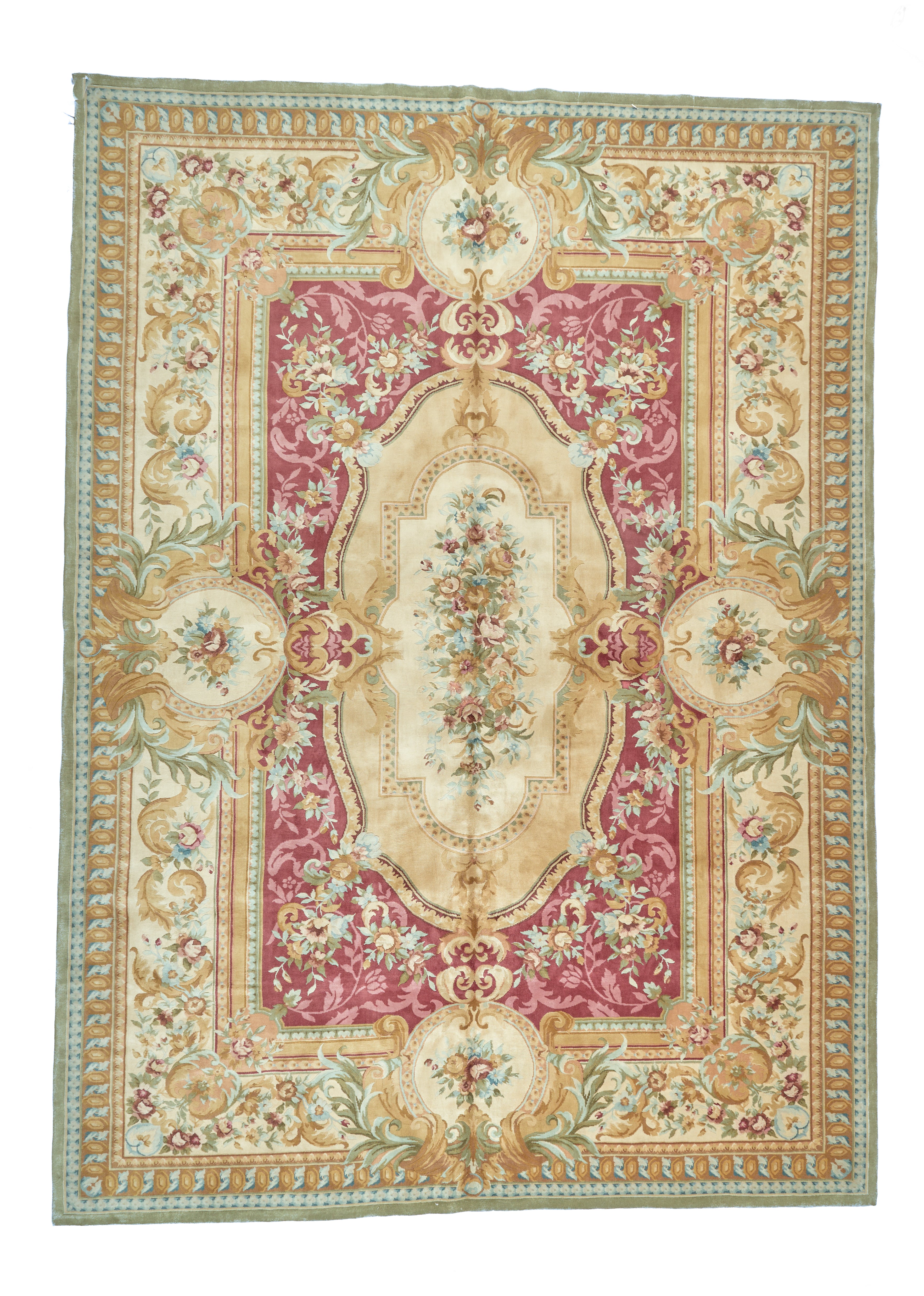8063 Hand Knotted Savonnerie Carpet