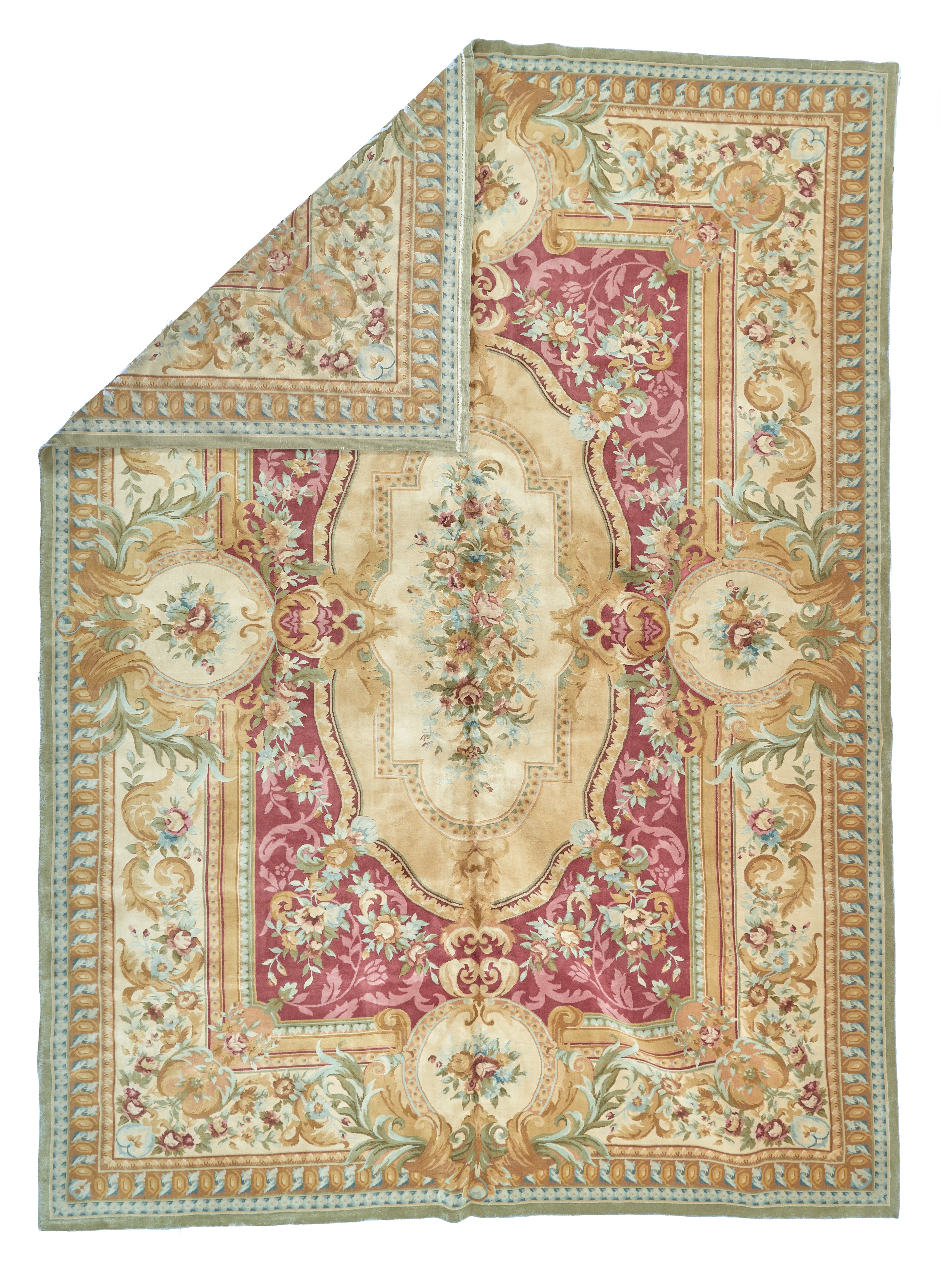 8063 Hand Knotted Savonnerie Carpet