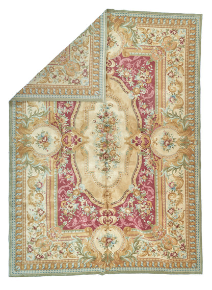 8063 Hand Knotted Savonnerie Carpet